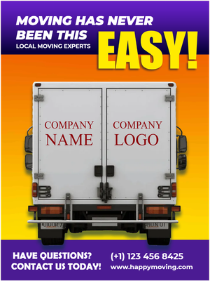 Custom Outdoor Yard Signs Multiple Sizes Moving has never been this Easy!