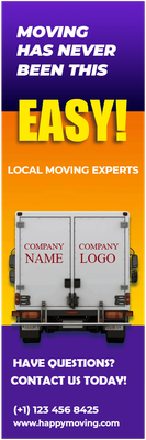 Custom Outdoor Yard Signs Multiple Sizes Moving has never been this Easy!