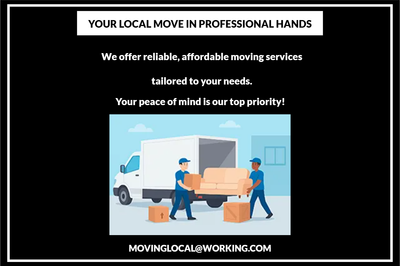 Custom Outdoor Yard Signs Multiple Sizes Your Local Move in Professional Hands