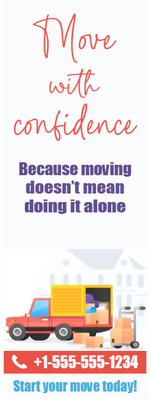 Custom Outdoor Yard Signs Multiple Sizes Move with Confidence