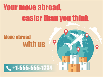 Custom Outdoor Yard Signs Multiple Sizes Move Abroad with us