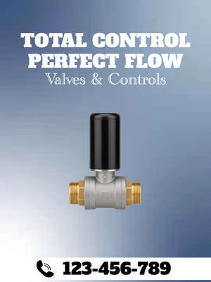 Custom Outdoor Yard Signs Multiple Sizes Valves & Controls 3