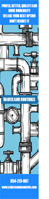 Custom Outdoor Yard Signs Multiple Sizes Valves & Controls 1