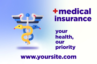 Custom Outdoor Yard Signs Multiple Sizes Medical Insurance