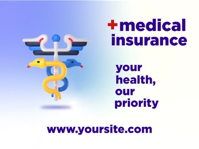 Custom Outdoor Yard Signs Multiple Sizes Medical Insurance