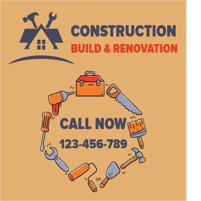 Custom Outdoor Yard Signs Multiple Sizes Build and Renovation