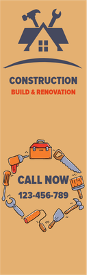 Custom Outdoor Yard Signs Multiple Sizes Build and Renovation