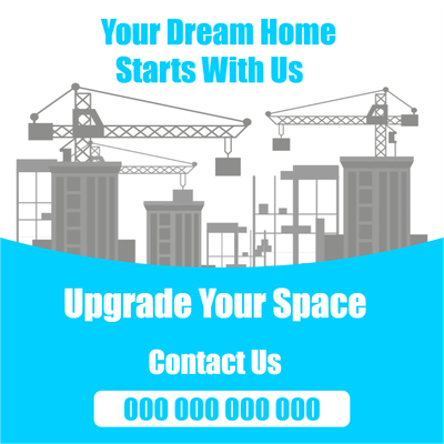 Custom Outdoor Yard Signs Multiple Sizes Your Dream Home