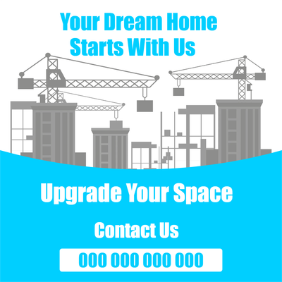 Custom Outdoor Yard Signs Multiple Sizes Your Dream Home
