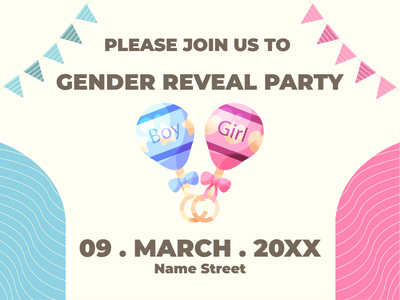 Custom Outdoor Yard Signs Multiple Sizes Gender Reveal Party