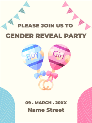 Custom Outdoor Yard Signs Multiple Sizes Gender Reveal Party