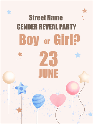 Custom Outdoor Yard Signs Multiple Sizes Gender Reveal Party Boy or Girl?