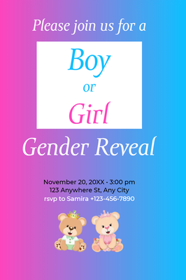 Custom Outdoor Yard Signs Multiple Sizes Please Join Us for a Boy or Girl
