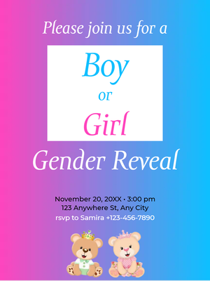 Custom Outdoor Yard Signs Multiple Sizes Please Join Us for a Boy or Girl