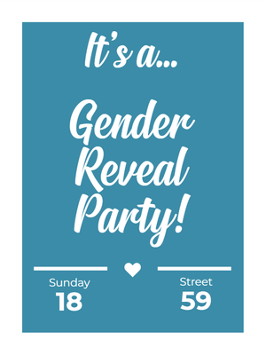 Custom Outdoor Yard Signs Multiple Sizes Gender Reveal Party!