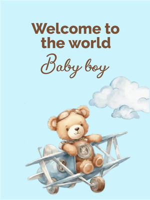 Custom Outdoor Yard Signs Multiple Sizes Welcome to the World Baby Boy