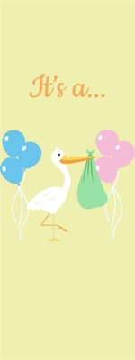 Custom Outdoor Yard Signs Multiple Sizes Gender Reveal It's A