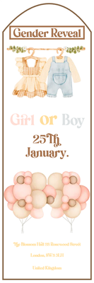 Custom Outdoor Yard Signs Multiple Sizes Gender Reveal Girl or Boy? 2