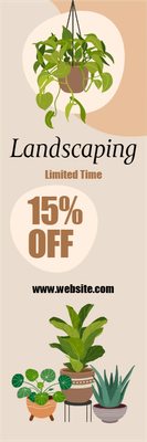 Custom Outdoor Yard Signs Multiple Sizes Landscaping 15% off