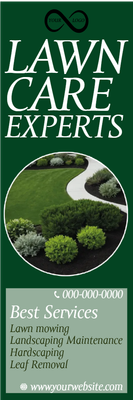 Custom Outdoor Yard Signs Multiple Sizes Lawn Care