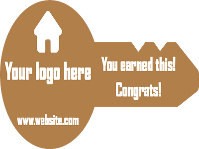 Custom Outdoor Giant Keys Multiple Sizes Congrats!