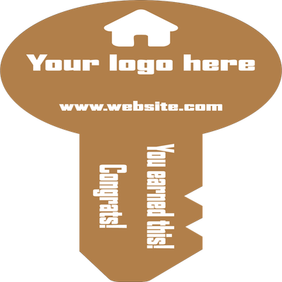 Custom Outdoor Giant Keys Multiple Sizes Congrats!