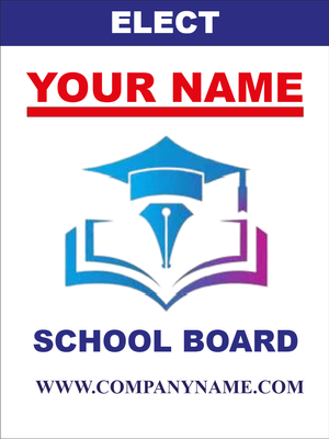 Custom Outdoor Yard Signs Multiple Sizes Elect