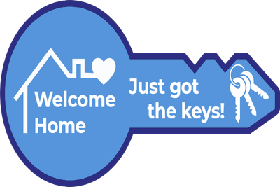 Custom Outdoor Giant Keys Multiple Sizes Welcome