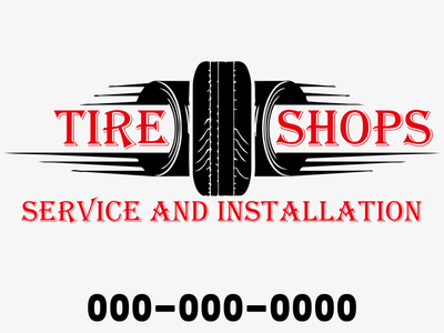 Custom Outdoor Yard Signs Multiple Sizes Tire Shops