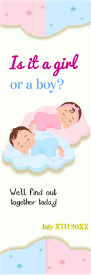 Custom Outdoor Yard Signs Multiple Sizes Gender Reveal Find Out Together