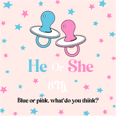 Custom Outdoor Yard Signs Multiple Sizes Blue or Pink?