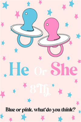 Custom Outdoor Yard Signs Multiple Sizes Blue or Pink?