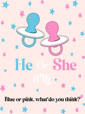 Custom Outdoor Yard Signs Multiple Sizes Blue or Pink?