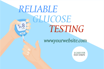 Custom Outdoor Yard Signs Multiple Sizes Glucose Testing
