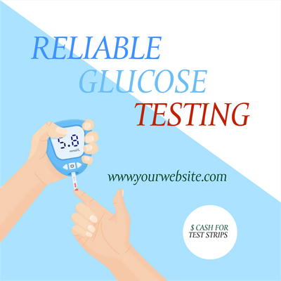 Custom Outdoor Yard Signs Multiple Sizes Glucose Testing